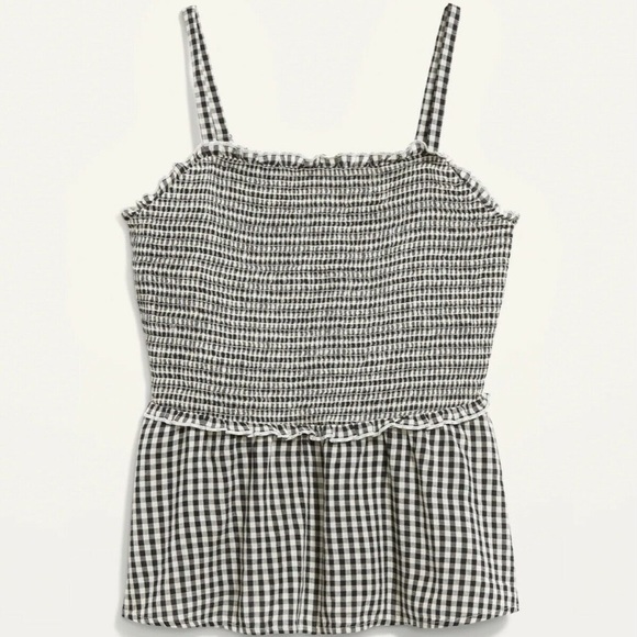 Old Navy Tops - Old Navy Smocked Sleeveless Swing Top NWT